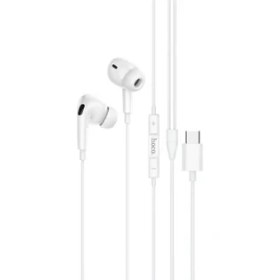 Resim Hoco M101 Pro Crystal Type-C Kulakiçi Mikrofonlu Kablolu KULAKLIK-(5775) - LKM9361-8317 