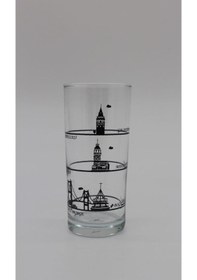 Resim Gordion Rakı Bardağı 4 Parça İstanbul Bosphorus 205 Ml 