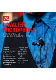 Resim Xvive Lv1 Lavalier Mikrofon 