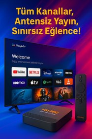 Resim FS1PRO TEKNOLOJI 8k Android Tv Box - Media Player / Android Tv Stick - Next Q1 