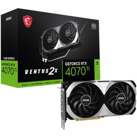 Resim MSI GeForce RTX 4070 Ti Ventus 2X 12G OC 12GB GDDR6X 192 Bit DLSS 3 Ekran Kartı 