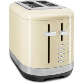 Resim Kitchenaid Manuel Kontrollü 2 Dilim Ekmek Kızartma Makinesi Almond Cream 5KMT2109 