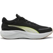 Resim Puma Scend Pro Better Knit Erkek Günlük Ayakkabı 379546-01 Siyah-siyah Siyah 