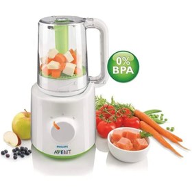 Resim Philips Avent Buharlı Pişirici ve Blender (2 Si 1 Arada) SCF870/22 