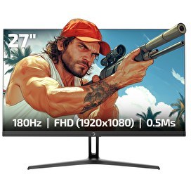 Resim Gamepower Bull T20 180 Hz 0.5 MS Fast IPS FHD Oyuncu Monitörü 