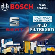 Resim Seat Ibiza 1.4 Bosch Filtre Bakım Seti 2009-2014 Cgg (495329526) 