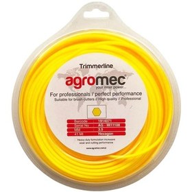Resim Agromec Altı Köşe Tırpan Misinası 3.5mm X 41m 
