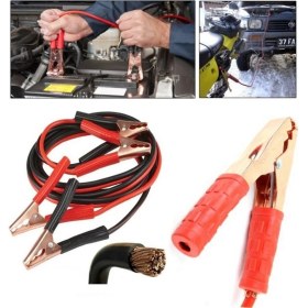 Resim Go İthalat 1200 Amper Akü Takviye Kablosu 1.5 Metre Bakır Akü Takviye Cihazı (5256) 