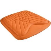 Resim Dancemonkey Tk036 Nappa Deri + Anımsama Yastık Otomobil Koltuk Kaymaz Pedi - Turuncu 