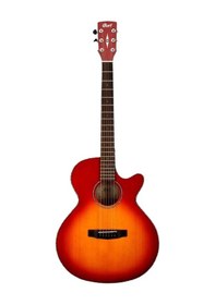 Resim Cort Sfx-essb Elektro Akustik Gitar Satin Sunburst - İnce Kasa Cutaway 
