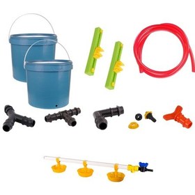 Resim TavPet Nipel Suluk Seti Montaj Aparatlı 40 Lt Depolu (Set/75) 