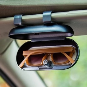 Resim Gözlük Tutacağı Tutucu Araç Içi Torpido Aksesuar Gözlük Kabı Klips Mıknatıslı 