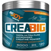 Resim Bigjoy Sports Creabig Kreatin Powder/120 G/Aromasız 