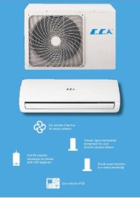Resim ECA Spylos Pro ESA1512A100 A++ 12000 BTU Inverter Duvar Tipi Klima 