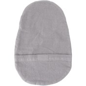 Resim Yumuşak Pamuk Kolostomi Torbası Kapak Yıkanabilir Kullanımlık Nefes Ostomy Kılıfı Kapak Hasta Eldely Stoma Bakım Aksesuarı Gri 