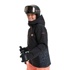 Resim Roxy Galaxy Jk Kadın Siyah Snowboard Ceketi 