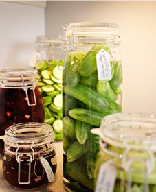 Resim Vakum Kapaklı Cam Kavanoz Meridyendukkan Şeffaf 2 Litre Contalı Kavanoz 