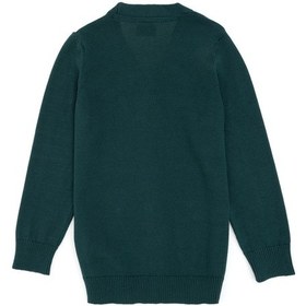 Resim U.s. Polo Assn. Erkek Çocuk Koyu Yeşil Hırka Triko 50295571-vr079 Koyu Yeşil 