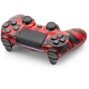 Resim Skygo Ps4 Gamepad Kırmızı Kamuflaj 