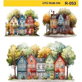 Resim Ütü İle Rub On Transfer Kağıdı R-053 30x30 Cm 