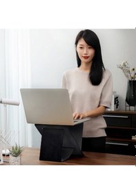 Resim Baseus Ultra Ince Katlanabilir Dizüstü Bilgisayar Standı Portati 