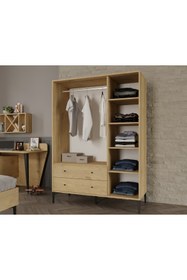 Resim VENATTO Trio L Genç Odası (MEŞE) (%100MDF) 