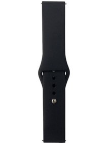 Resim Huawei Gt2 46mm Band Serisi 22mm Klasik Kordon Silikon Strap Kayış-siyah 