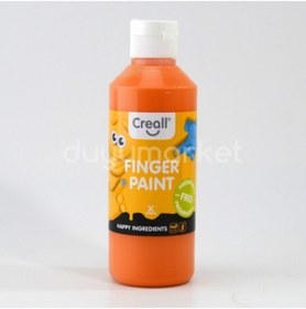 Resim DuyuMarket Creall Parmak Boyası ( Finger Paint ) – Turuncu 250 Ml 