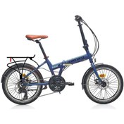 Resim Carraro FLEXI 121D KATLANIR BİSİKLET 350H MD 20 JANT 21 VİTES MAT NAVY MAVİ SİYAH KAHVE 