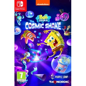 Resim Spongebob Squarepants: The Cosmic Shake Nintendo Switch Macera Oyunu Çocuklar ve Yetişkinler İçin Eğlenceli 