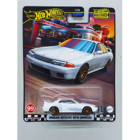 Resim Hot Wheels Premium Nissan Skyline Gt-R (BNR32) ( Boulevard 2024 ) Özel Model Araba 