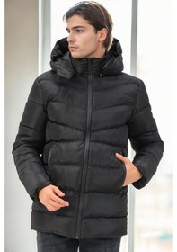 Resim M8659 Dewberry Erkek Mont-siyah-1 Siyah-1 