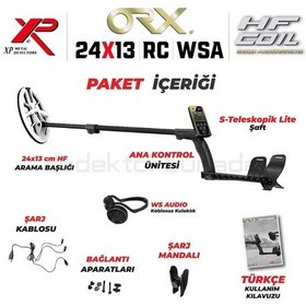 Resim Orx 24x13cm Hf Elips Başlık,ana Kontrol Ünitesi Rc , Wsaudıo Kulaklık - Full Paket 