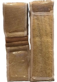 Resim Ipek Naturel Uzun Sırt Kabak Lifi Çok Renkli 