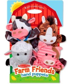 Resim El Kukla Seti - Çiftlik Hayvanları 