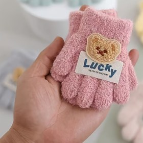 Resim Yeni Sonbahar/Kış Çocuk Eldivenleri, Kalınlaştırılmış Karakterli Sıcak Parmaksız Eldivenler Erkek ve Kız Çocuklar İçin, Açık Hava Oyunları,Çizgi Film Tasarımı,Eğlenceli Baskılar,Yumuşak Kumaş,Parmaksız Eldivenler,Ebeveynler Alışverişi 