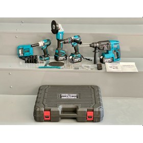 Resim Kimmeer Plus 4'lü Set Şarjlı Delici Kırıcı Hilti 2-26 125 MM 