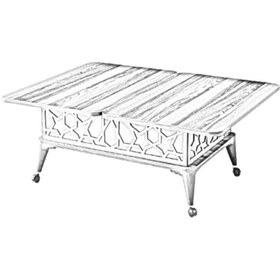 Resim ZERENLAND 511 Tekerlekli Akıllı Sehpa, Sihirli Sehpa, Orta Sehpa, Laptop Masası 