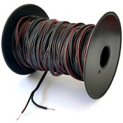 Resim Electroon 2x0.75 MM Siyah Hoparlör Ses Kablosu 15metre 