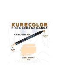 Resim Zig Kurecolor Brush For Manga Çizim Kalemi 424 Light Bisque 