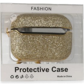Resim Youday Home Airpods Pro (1.nesil) Spell Simli Kılıf - Gold 