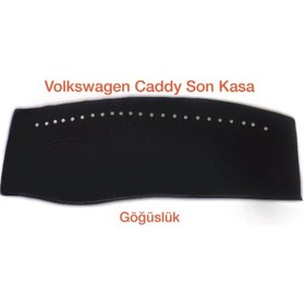 Resim Volkswagen Caddy Son Kasa Torpido Koruyucu Örtü 