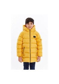 Resim Erkek Çocuk Şişme Mont 51331 Sarı 