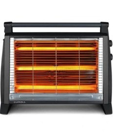 Resim Luxell Elektrikli Quartz Isıtıcı 1800W Metal Gövde Buharlı Devrilme Emniyetli Ev ve Ofis Kullanımı 
