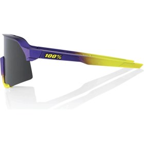 Resim %100 S3 - Mor Renkli Bisiklet Gözlüğü, Matte Metallic Digital Brights, Smoke Lens, M Beden 