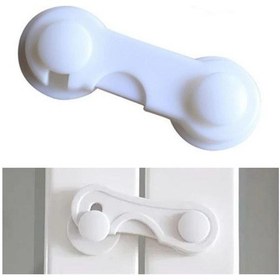 Resim Bucuks Bebek Çocuk Güvenliği Çekmece Ve Dolap İçin Kendiliğinde Yapışkanlı Vidasız Kapak Kilidi 
