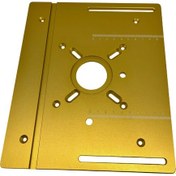 Resim Yönlendirici Tablası Ekleme Plakası Alüminyum Alaşımlı Altın 