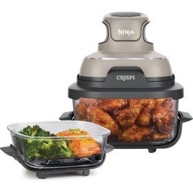 Resim Ninja Crıspi 4-In-1 Taşınabilir Cam Hazneli Pişirme Sistemi - Stone 
