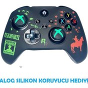 Resim Xbox Series S/series X Red Dead Redemption Koruyucu Silikon Kılıf + Analog Silikon Koruyucu 