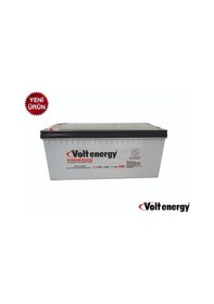 Resim Volt Energy 12 V 225 Amper Jel Akü Deep Cyle Nanocarbon 